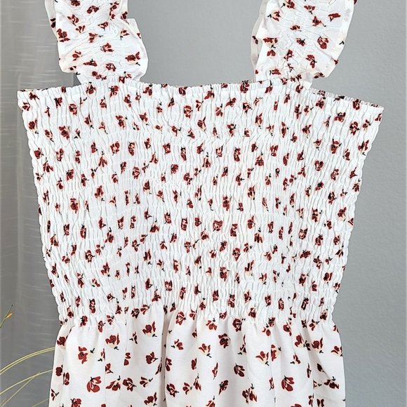 Smock Floral Tank - Picture 5 of 6